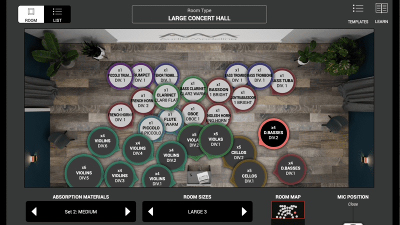 ambiente room simulator